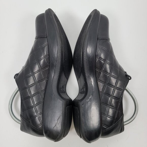 Dansko Women's Black Leather Oxford Clog Comfort Shoes US Size 9.5 EU 40 - Picture 6 of 8